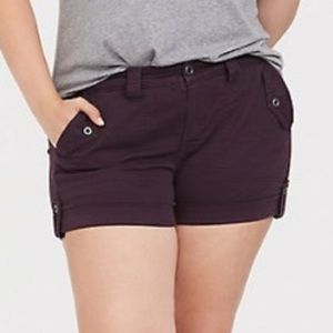 Torrid military shorts